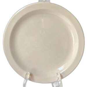 White Porcelain Dessert Plate by Target HOME 7.5 inch Diameter